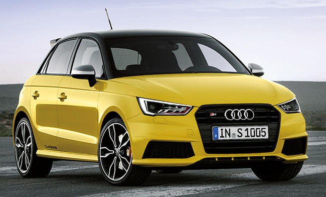 <strong>AUDI S1 SPORTBACK<br />423万円〜443万円</strong><br />アウディで最も小さいA1の最上位スポーツモデル。コンパクトなボディの最高速度250km/hを誇る2リットルエンジンを搭載。専用設計の足まわりは速さだけでなく、普段乗りでの高い快適性も誇る。（アウディ コミュニケーションセンター）