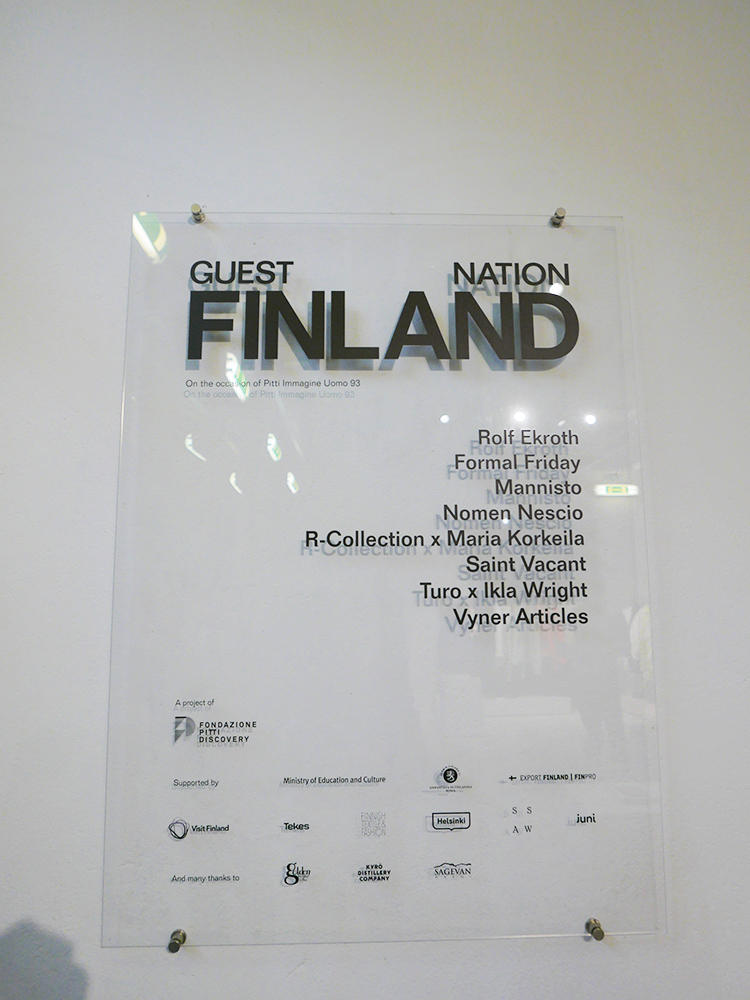 GUEST NATION FINLANDには、8ブランドが参加した。