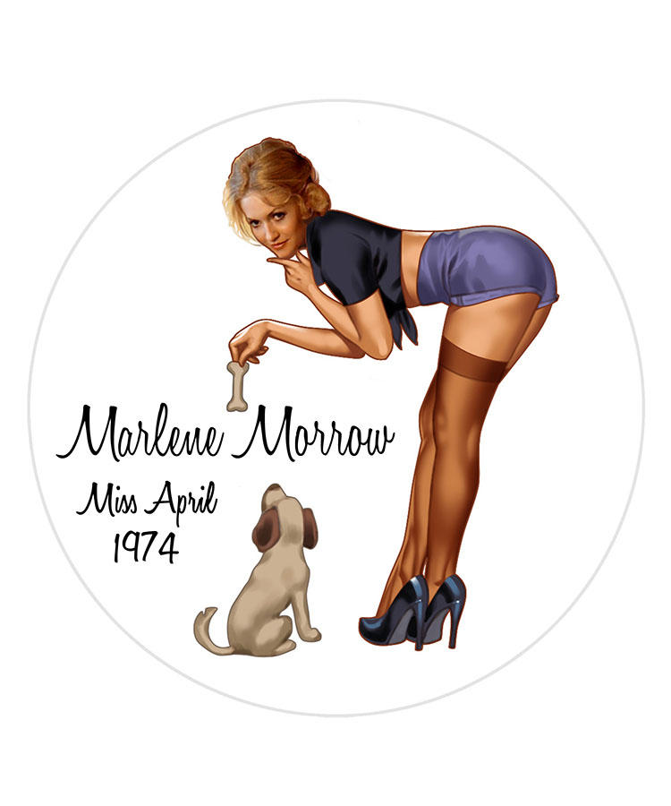 Marlene Morrow／Miss April 1974