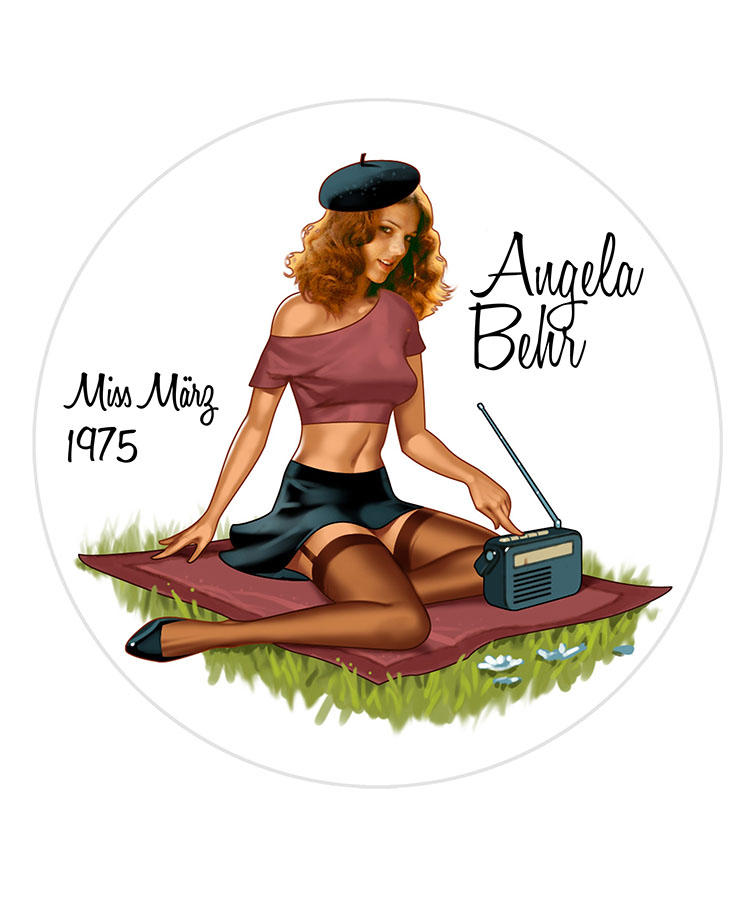 Angela Behr／Miss Merz 1975