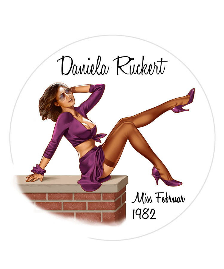 Daniela Ruckert／Miss Febrnur 1982