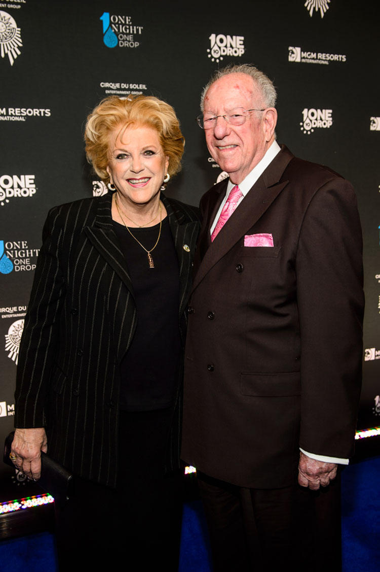 Mayor Carolyn Goodman and Oscar Goodman