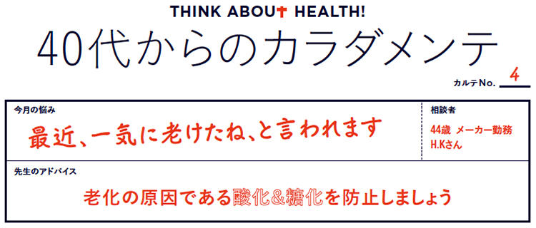 40代からのカラダメンテ