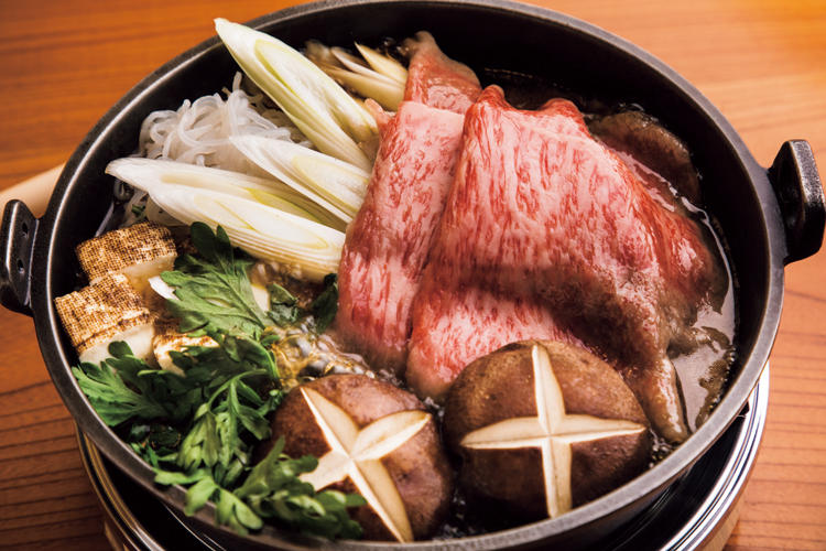 肉鮮問屋 佐々木の特上すき焼き