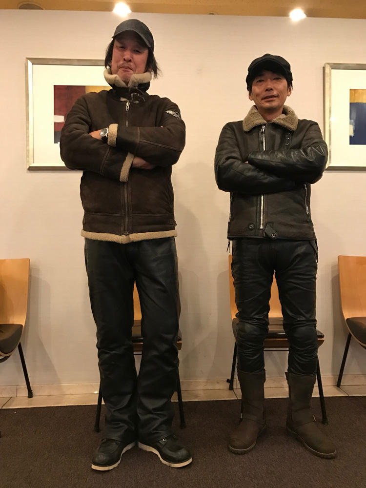 青柳氏と吉田氏