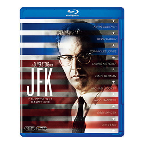 <b>『JFK』</b><br>ディレクターズ・カット、日本語吹替完声版。ブルーレイ、DVDともに1905円／20世紀フォックスホーム エンターテイメント