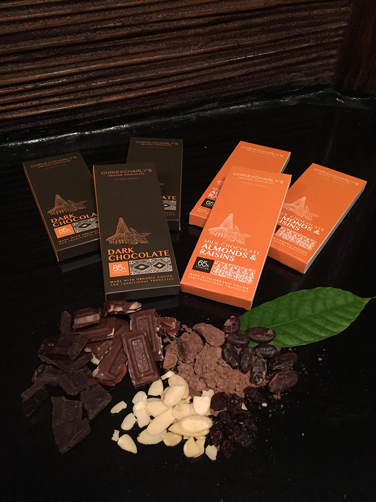 クリス&チャーリーズ チョコレートファクトリーのチョコレート