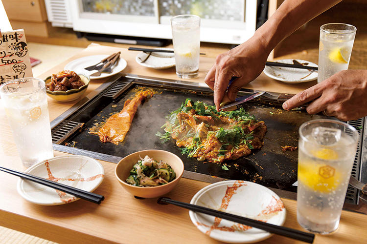 「おそうざいと煎餅もんじゃ さとう」