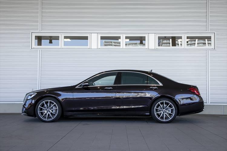 メルセデス・ベンツ 「S400d」のサイド