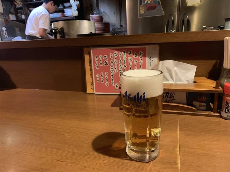 やっぱりビール。サッポロではなくアサヒだった