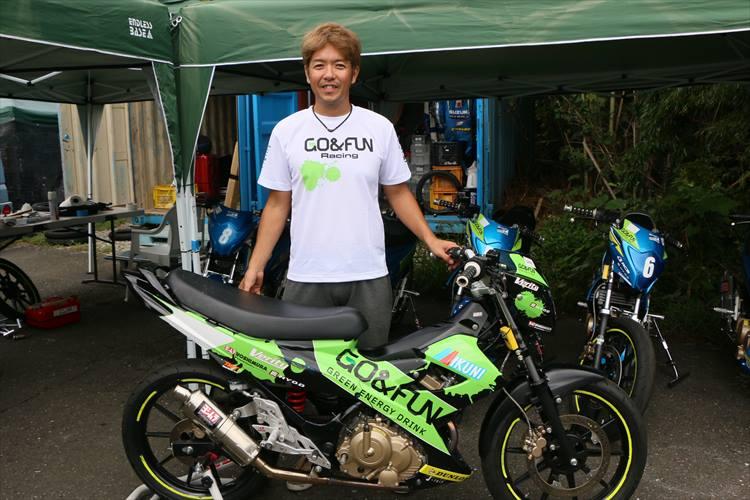 全日本ロードレースや鈴鹿8耐などで活躍した武田雄一選手