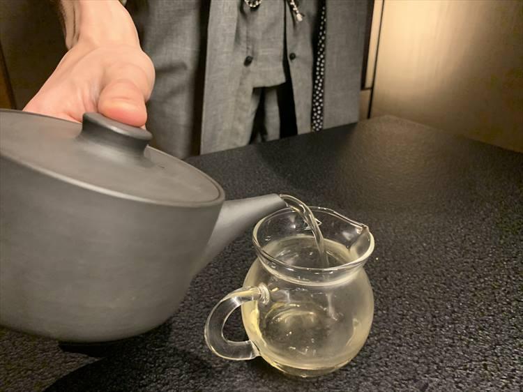 ペアリングのお茶が始まる
