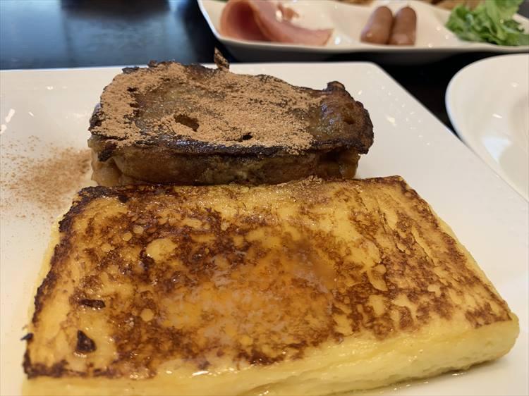 紅茶のフレンチトースト