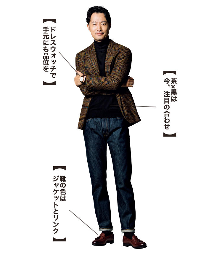 英国柄ジャケ