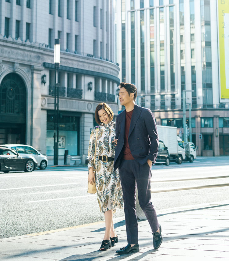 東京一華やかな街銀座に、見合う装いをしていこう