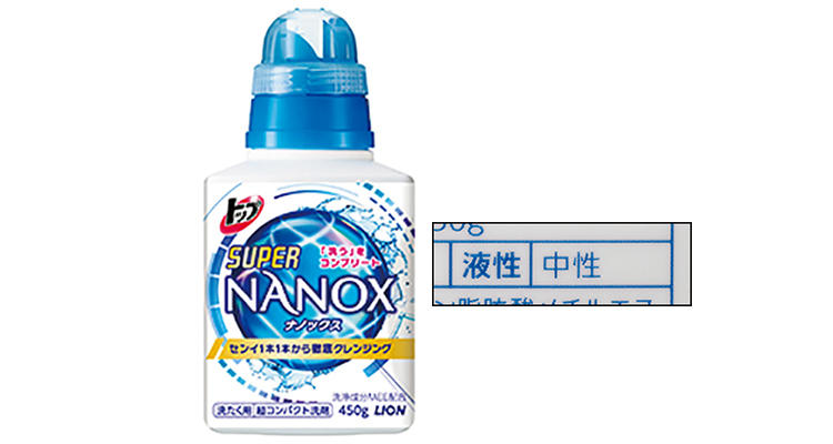 ライオンのトップ スーパーNANOX