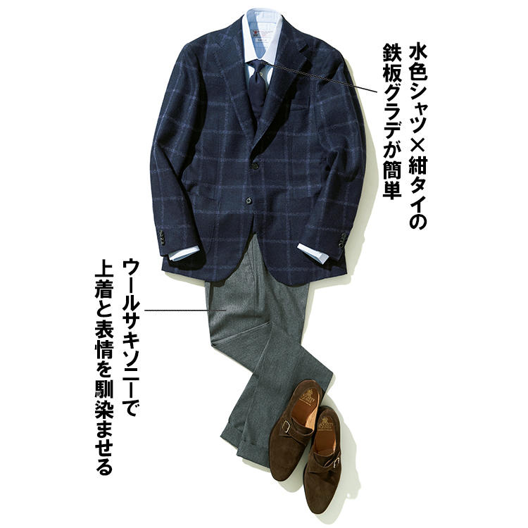 BRILLA PER IL GUSTOジャケットコーディネート