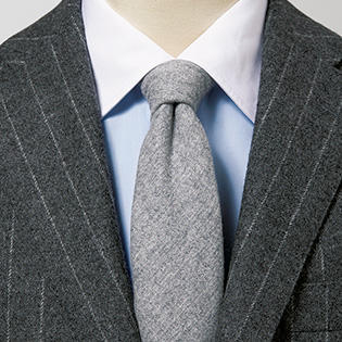 英国的クレリック×起毛素材でクラシックに
