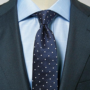 【1分で出来るスーツのお洒落】「0.5柄のチェックシャツ」の効能って？