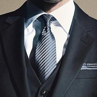 【1分で分かるスーツのお洒落】「ピンストライプ」のスーツは、仕事でこんな好印象を作ることができる！