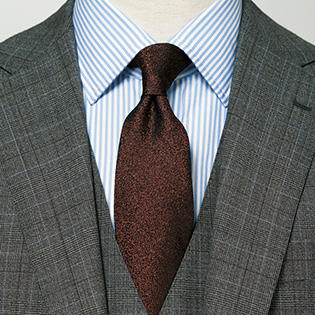【1分で分かるスーツのお洒落】柄の3ピーススーツと柄シャツを上手く合わせるには？