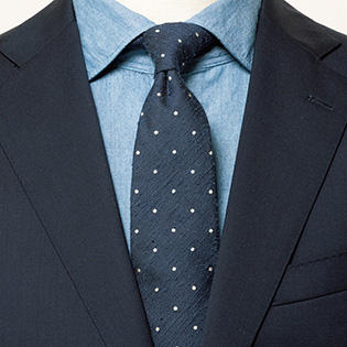 休日タイドアップにおすすめのシャツ＆ネクタイは？【1分で出来るスーツのお洒落】