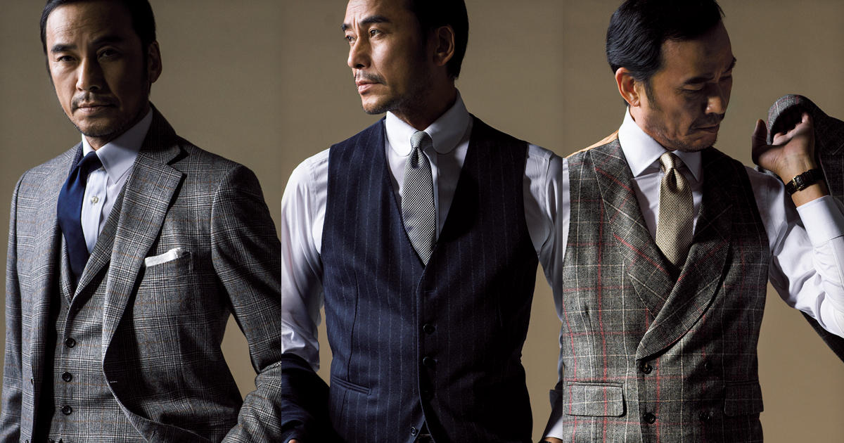 英国的3ピーススーツを、今流に着るコツは？ | MEN'S EX ONLINE |