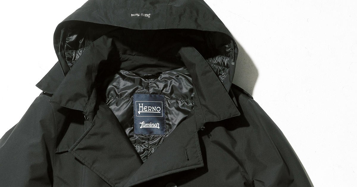 ヘルノ　おしゃれなアウター　2way　春先から冬まで◎ 軽やかさも、美しさもかなえるのはこの一着。絵になる装いは「ヘルノ