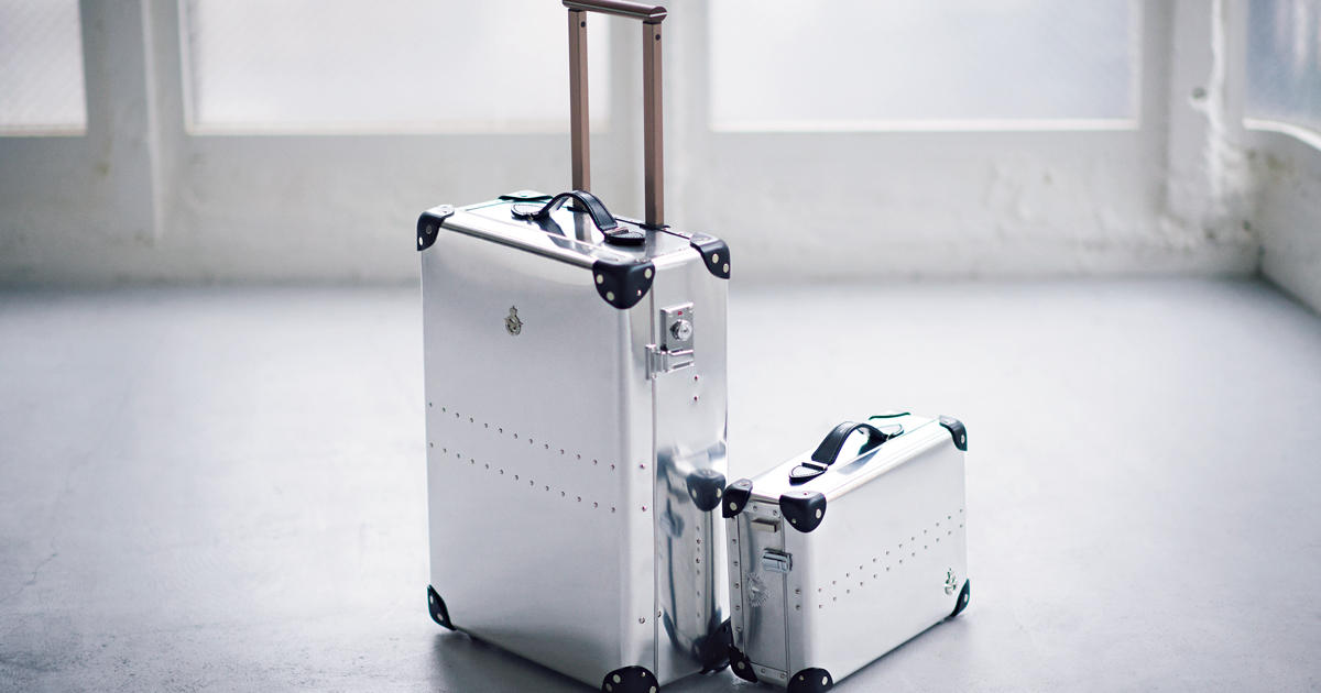 Globe trotter グローブトロッター JET キーケース 白 廃盤 