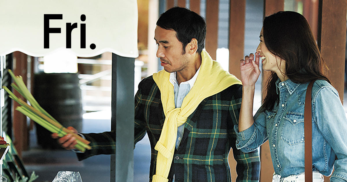 インスタ映えも考慮!? ラルフのタータンチェックジャケットで軽井沢を