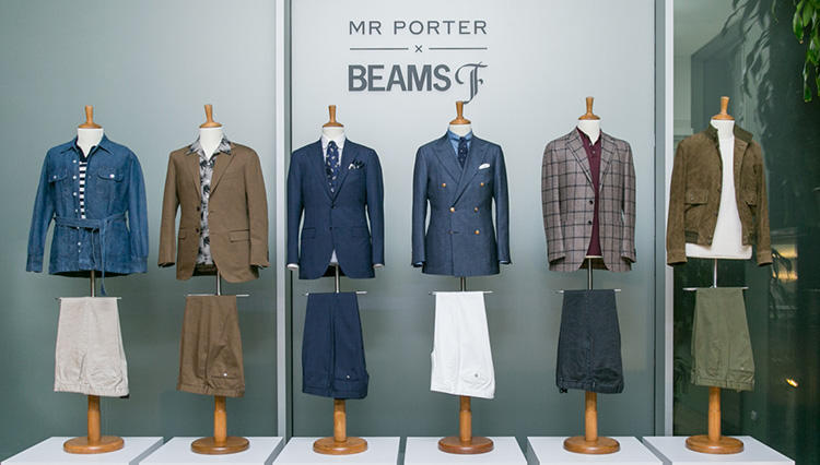 【MR PORTER × BEAMS F】ビームスF初の海外展開、遂に始動！