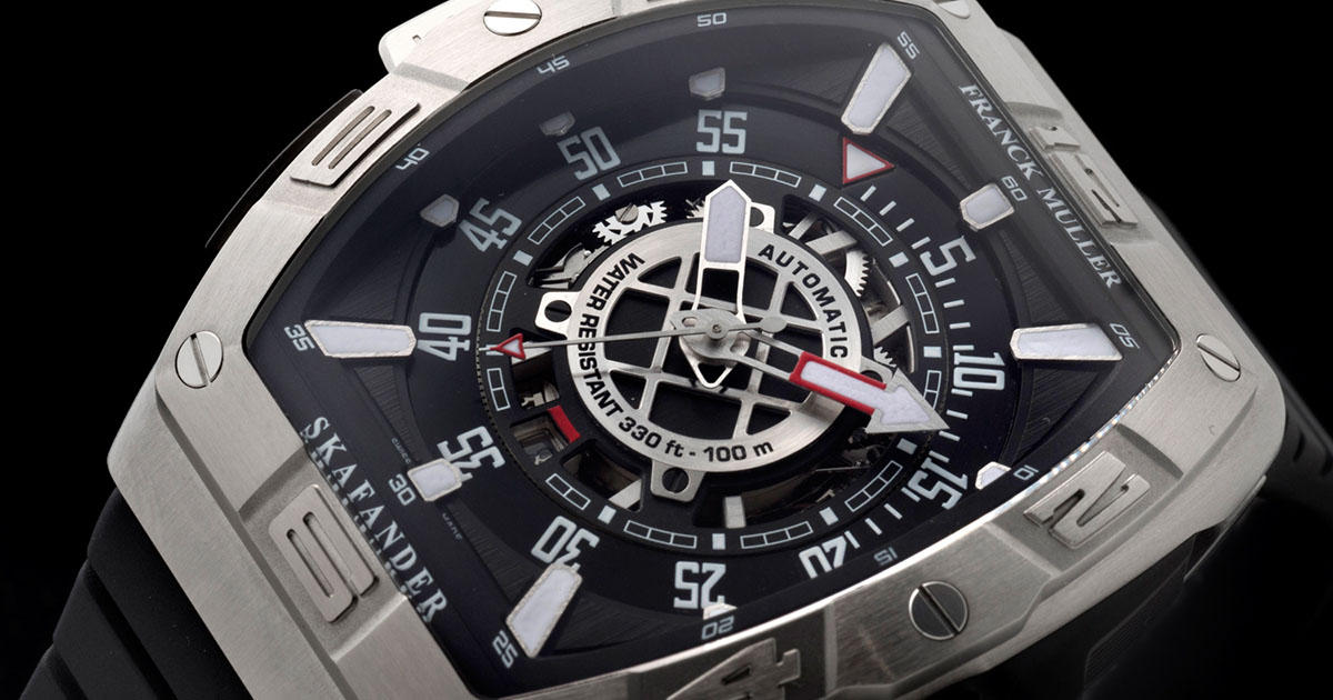 フランク ミュラーがマリンウォッチを発表、しかもトノウ型