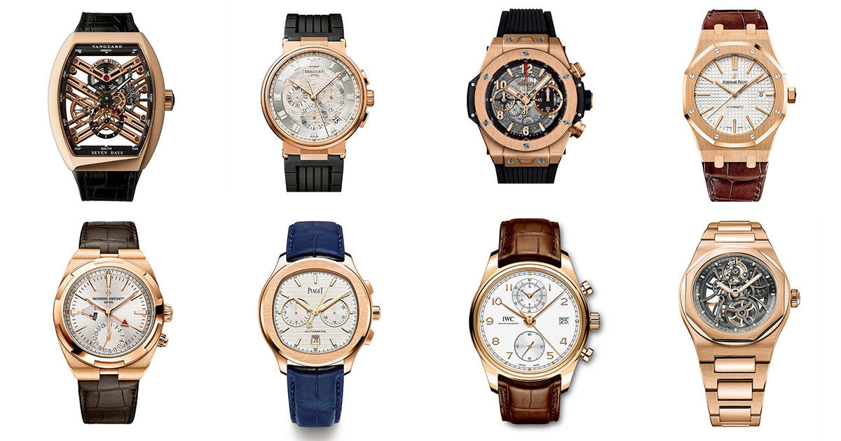 いつかは手にしたい！ 憧れの金無垢メンズウォッチ8選 | MEN'S EX