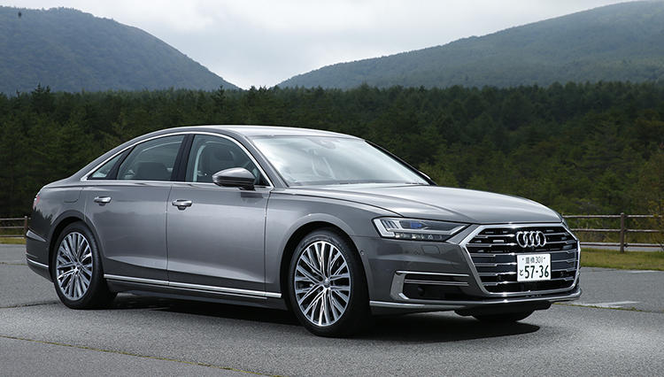 技術力勝負に原点回帰！ アウディのフラッグシップセダン「A8」が8年ぶりモデルチェンジ
