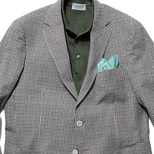「ジャケット×ポロシャツ」、大人っぽく見える合わせは？【1分で出来るスーツのお洒落】