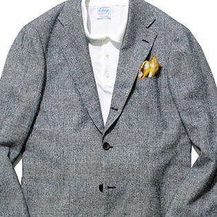 夏の休日ジャケット、好感度の高いインナーは？【1分で出来るスーツのお洒落】