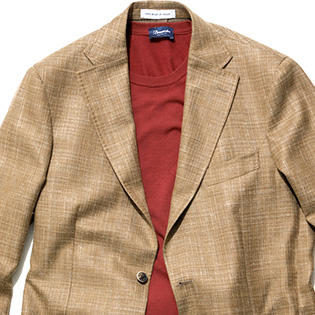 休日の「ジャケット×ニット」、きちんと見せるコツは？【1分で出来るスーツのお洒落】