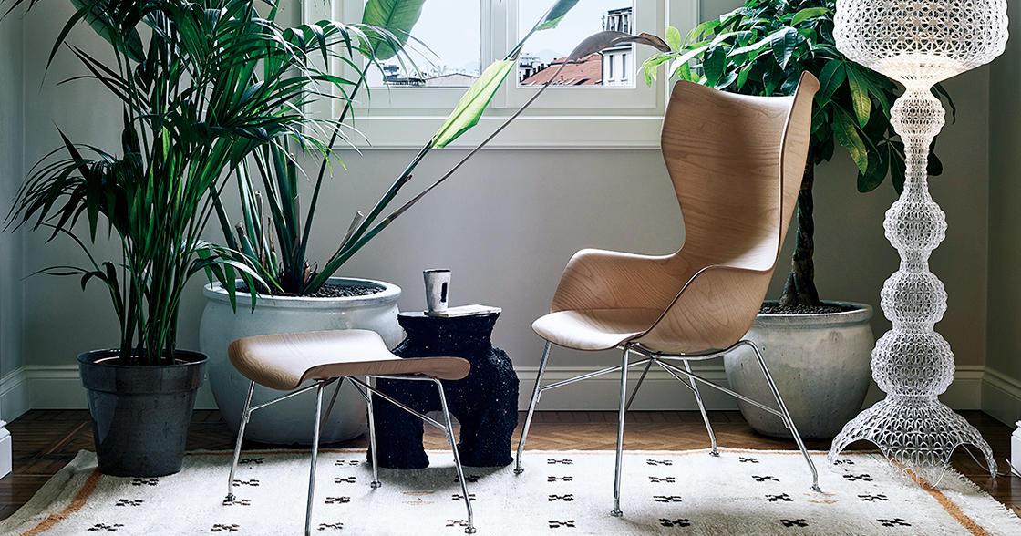 木の曲線美が最高に美しい、カルテルのラウンジチェア | MEN'S EX ONLINE |