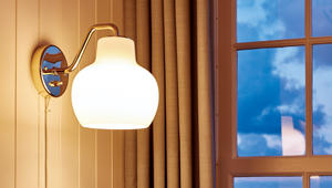 ルイスポールセンのVLリングクラウンに、部屋の照明を替えてみようか。