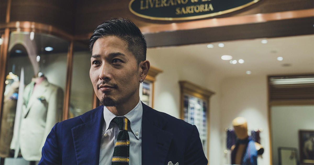 ファッション履歴書】リヴェラーノ＆リヴェラーノ 大崎貴弘さんの場合