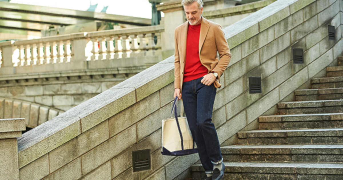 大人の休日スタイルに似合う キャンバストート とは Men S Ex Online