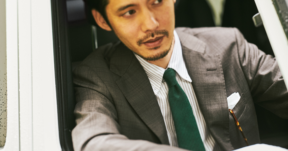 stefanobigi TOMORROWLAND ウールタイ 温もりと洒落感を両立させるなら