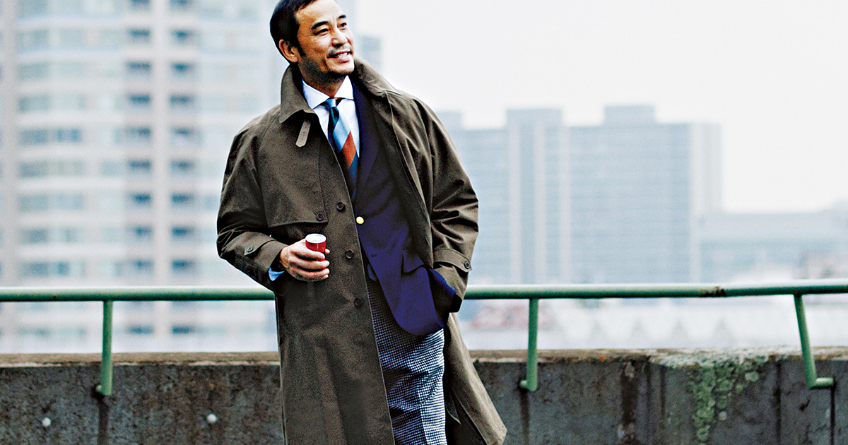 雨の日も安心なトレンチコートは、こんな素材！ | MEN'S EX ONLINE |