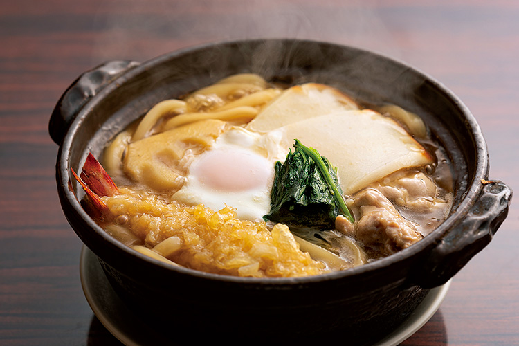 権兵衛の「鍋焼きうどん」