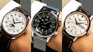 「仕事用の腕時計、どうしてる？」ロンジンの有力候補11本を腕に乗せて比べた