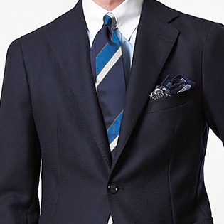 紺ブレを爽やかに見せるコツは？【1分で出来るスーツのお洒落】