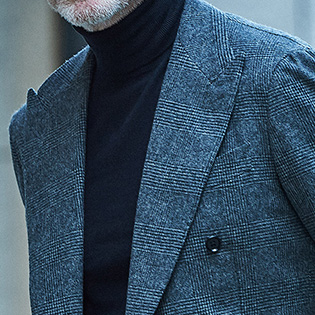 「ノータイのスーツ」をきちんと見せるには？【1分で出来るスーツのお洒落】