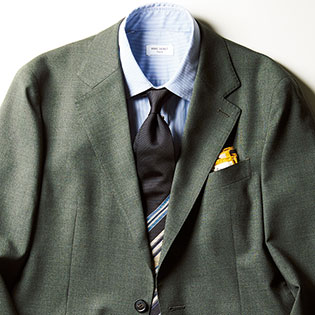 今春、胸元の新鮮度を上げるのはこの2配色！【1分で出来るスーツのお洒落】