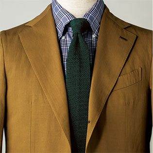 「春のリネンスーツ」には、どんなネクタイが似合う？【1分で出来るスーツのお洒落】