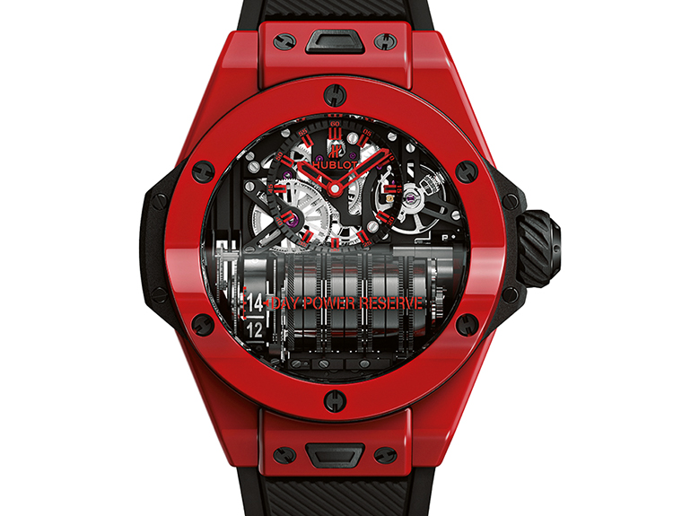 BIG BANG MP-11 14_DAY POWER RESERVE RED MAGIC